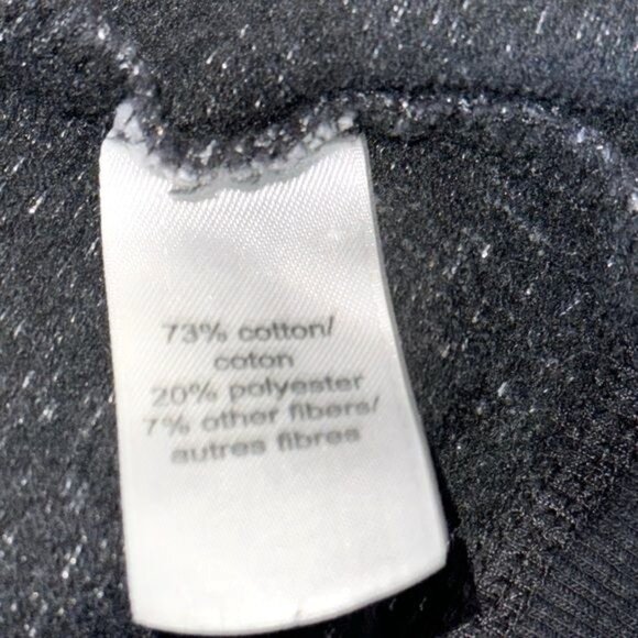 Maurices Womens Black Sequin Embellished Zip Up Hoodie Size 3X - Picture 5 of 8